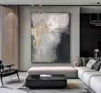 Wabi-Sabi Art | Weathered Monochrome Veil