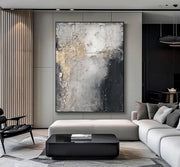 Wabi-Sabi Art | Weathered Monochrome Veil