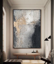 Wabi-Sabi Art | Weathered Monochrome Veil