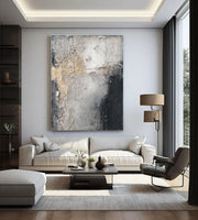 Wabi-Sabi Art | Weathered Monochrome Veil