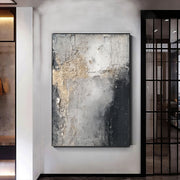 Wabi-Sabi Art | Weathered Monochrome Veil