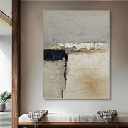 Wabi-Sabi Art | Cracked Plaster Serenity