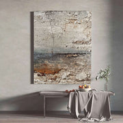 Wabi-Sabi Art | Cracked Shoreline Hush