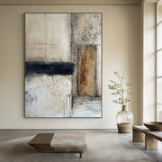 Wabi-Sabi Art | Cracked Earthen Stillness