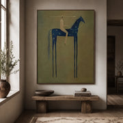 Vintage Americana Art | Emerald Stillness