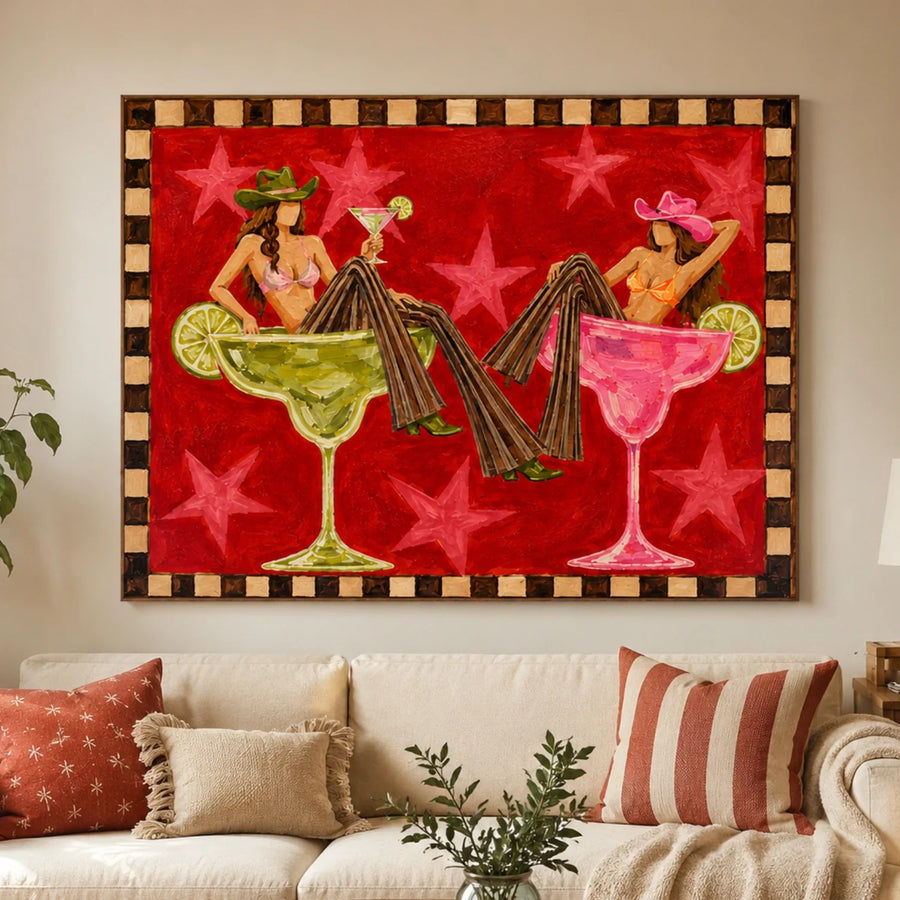 POP Art | Cocktail Cowgirl Pair