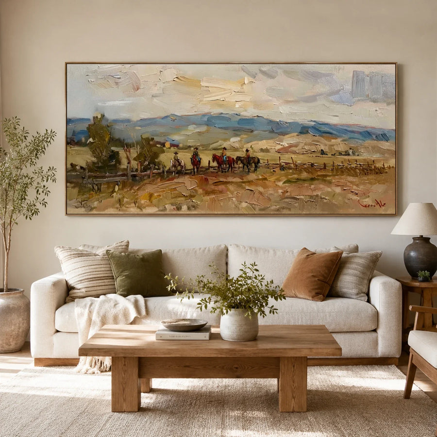 Vintage Americana Art | The Long Return Home