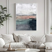 Wabi-Sabi Art | Muted Earthy Horizon