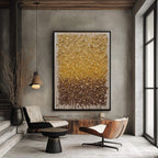 3D textured Art | Golden Field Hymn