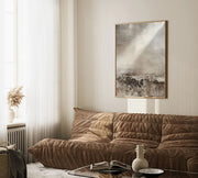 Wabi-Sabi Art | Earthen Light Horizon