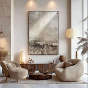 Wabi-Sabi Art | Earthen Light Horizon