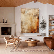 3D-Textured Art | Coastal Cracked Layers