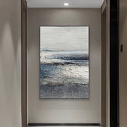 3D-Textured Art | Coastal Cracked Layers