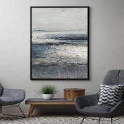 3D-Textured Art | Coastal Cracked Layers