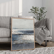 3D-Textured Art | Coastal Cracked Layers