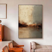 Impressionist Art | Misty Horizon Glow