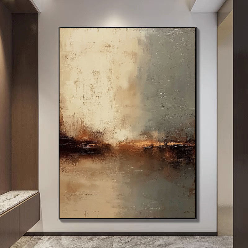 Impressionist Art | Misty Horizon Glow