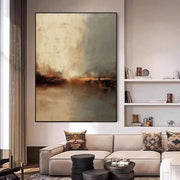 Impressionist Art | Misty Horizon Glow