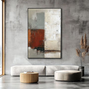 Abstract Art | Textured Block Harmony