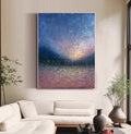 Wabi-Sabi Art | Dusk Cracked Horizon