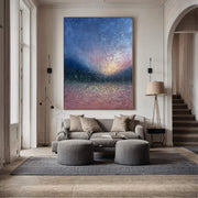 Wabi-Sabi Art | Dusk Cracked Horizon