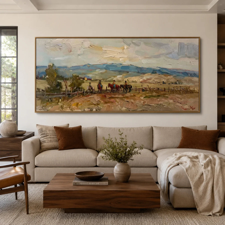 Vintage Americana Art | The Long Return Home