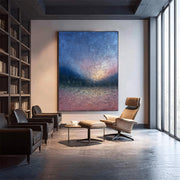 Wabi-Sabi Art | Dusk Cracked Horizon