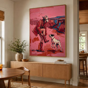 POP Art | Cowgirl & Canyon Pup