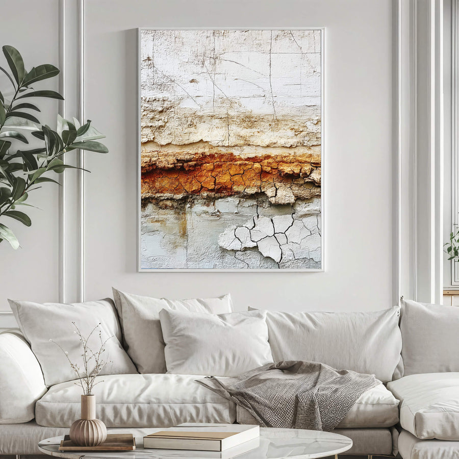 Wabi-Sabi Art | Weathered Block Collage