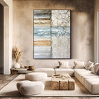 Wabi-Sabi Art | Stratified Cracked Earth