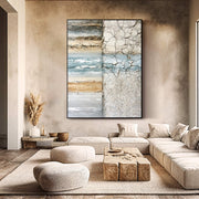 Wabi-Sabi Art | Stratified Cracked Earth