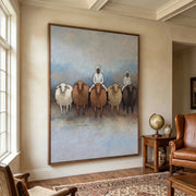 Vintage Americana Art | Pastoral Silence