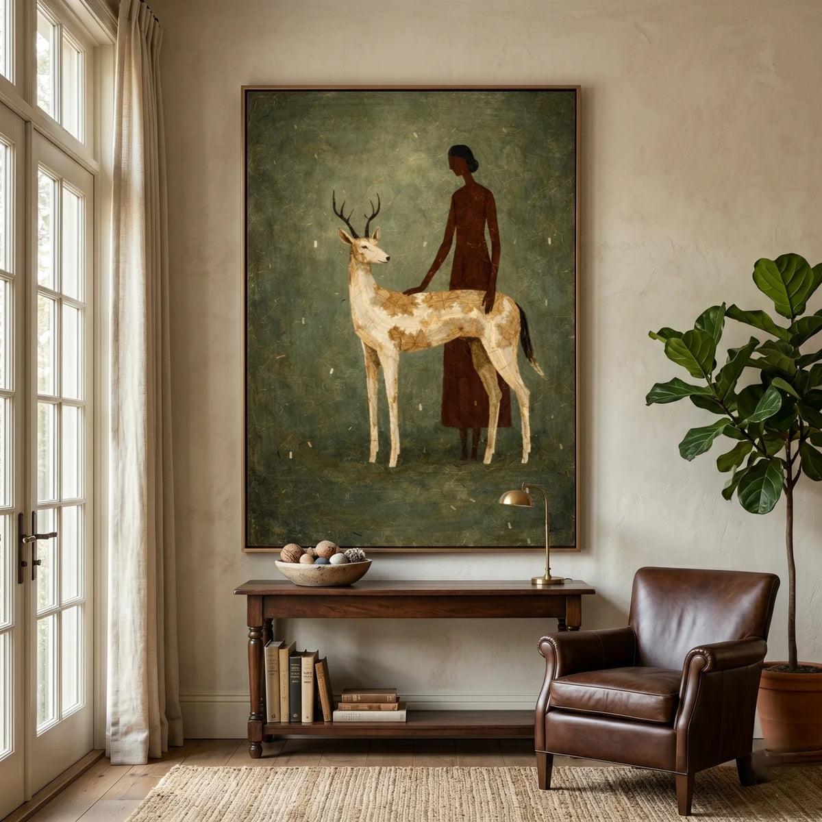 Vintage Americana Art | Silent Kinship