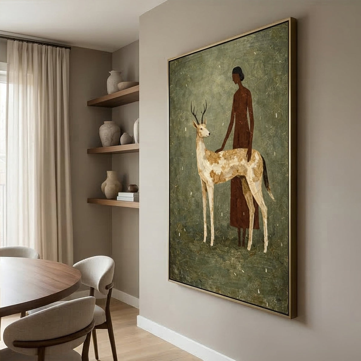 Vintage Americana Art | Silent Kinship