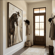 Vintage Americana Art | Veiled Grace