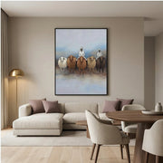 Vintage Americana Art | Pastoral Silence