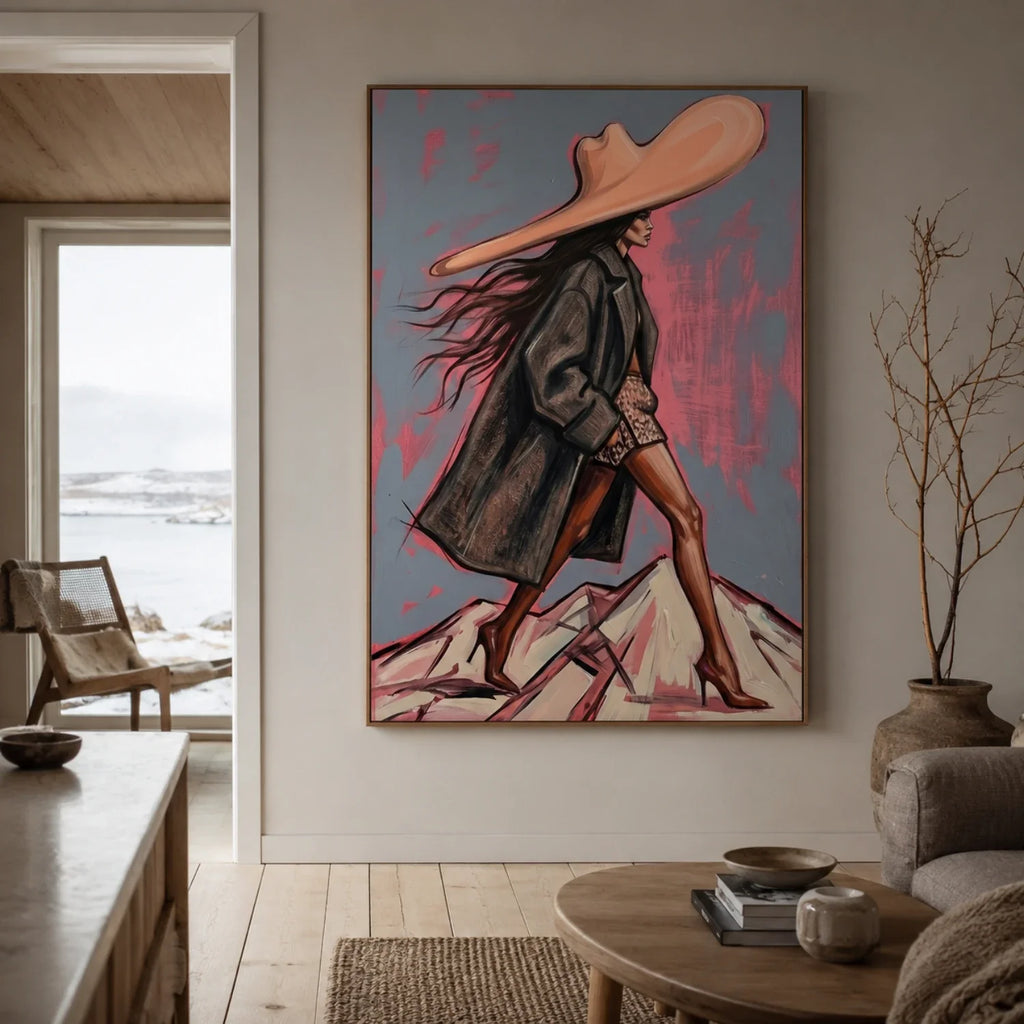 POP Art | Wide Hat Wanderer