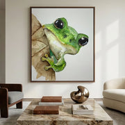 Surreal Art | Frog on Bark