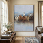 Vintage Americana Art | Pastoral Silence