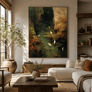 Impressionist Art｜Wetland Egret