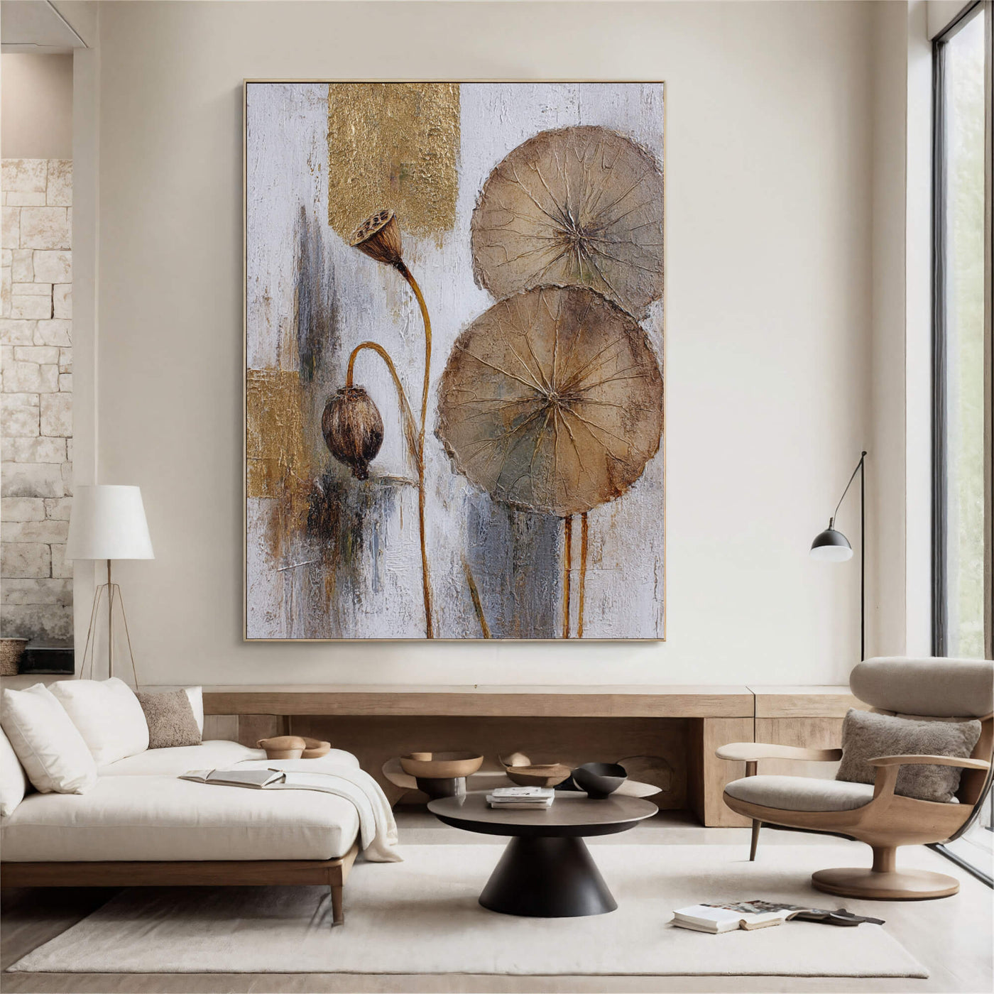 Wabi-Sabi Art | Withered Lotus Pods