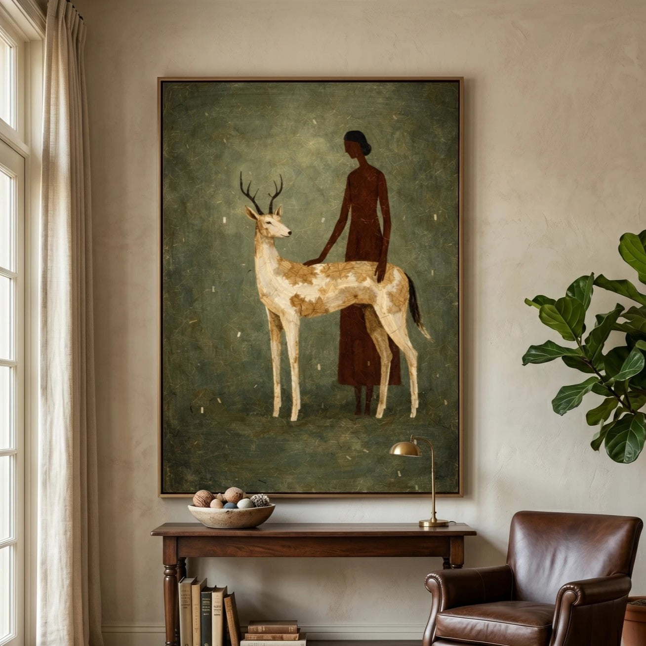 Vintage Americana Art | Silent Kinship