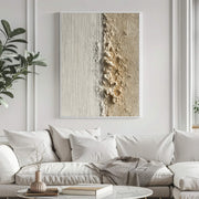 Wabi-Sabi Art | Textured Plaster Divide