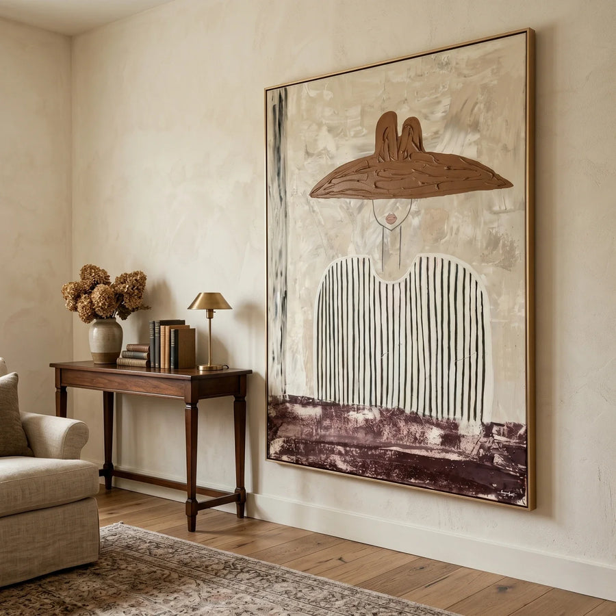 Vintage Americana Art | Veiled Poise