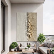 Wabi-Sabi Art | Textured Plaster Divide