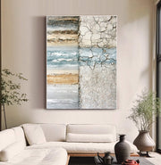 Wabi-Sabi Art | Stratified Cracked Earth