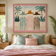 Vintage Americana Art | Beneath the Palms