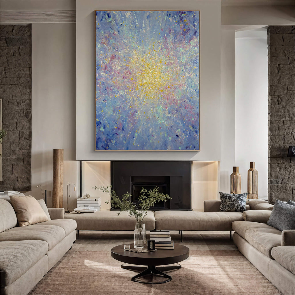 Abstract Art | Prismatic Burst Core