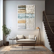 Wabi-Sabi Art | Stratified Cracked Earth