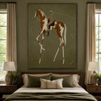 Vintage Americana Art | Ochre Reverie